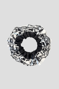 Haargummi Scherenschnitt Scrunchie Damen