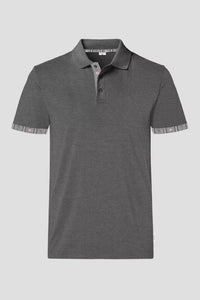 Herren Edelweiss Polo Shirt mit einzigartigem Krageninnenseite- und Armabschluss Design in verschiedenen Farben